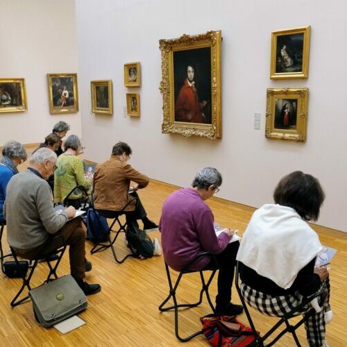 Atelier de dessin pour les Amis