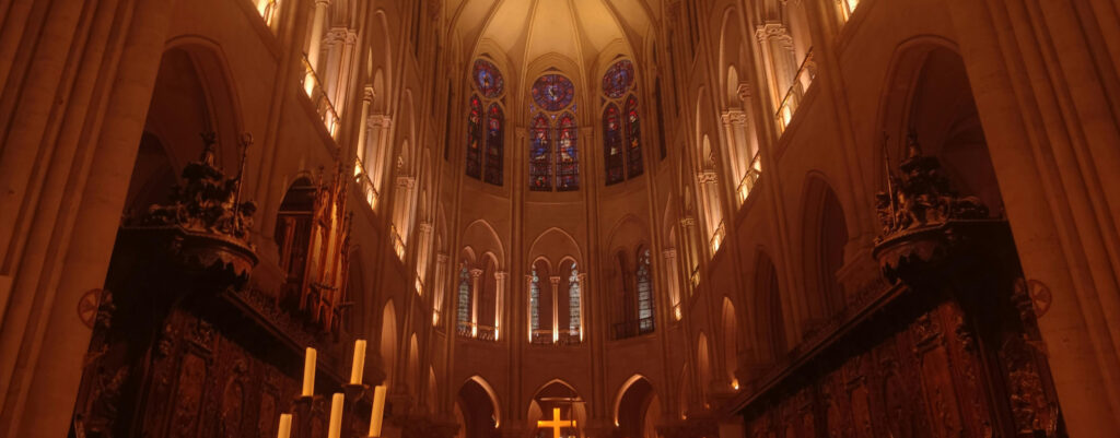 Le réaménagement intérieur de Notre-Dame de Paris