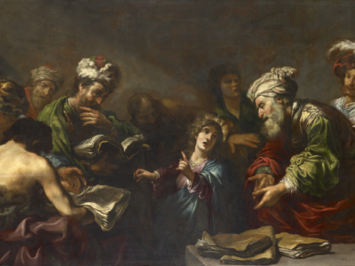 033.ReZClaude Vignon, Jésus parmi les docteurs, 1623, musée de Grenoble ok